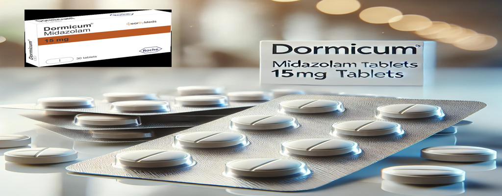 How Dormicum Midazolam 15 mg Helps with Sleep and Anxiety