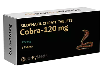 Cobra 120mg Sildenafil Citrate 5 Tablets Nearbymeds.com