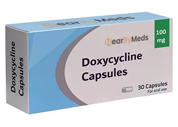 Doxycycline 100mg 30 Capsules Nearbymeds.com