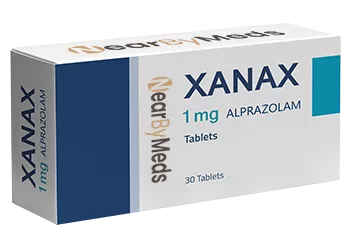 Xanax 1 mg Alprazolam 30 Tablets Nearbymeds.com