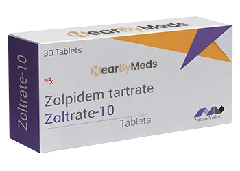 Zolpidem Zoltrate 10mg 30 Tablets Nearbymeds.com