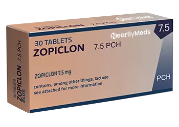 Zopiclon 7.5mg 30 Tablets Nearbymeds.com